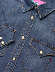 Replay - Shirt SLIM Rose Label Pack - pikkade varrukatega särgid - blue - 2