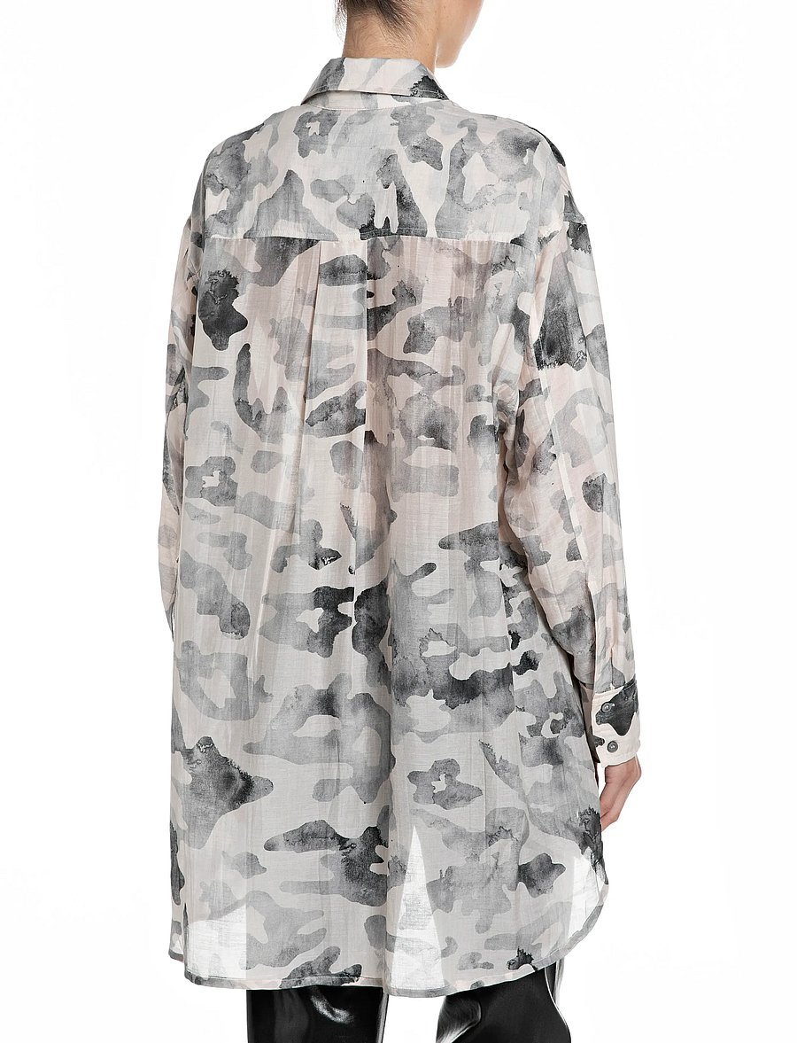 Replay - RELAXED NATURAL COMPONENT Shirt - multi coloured - 3