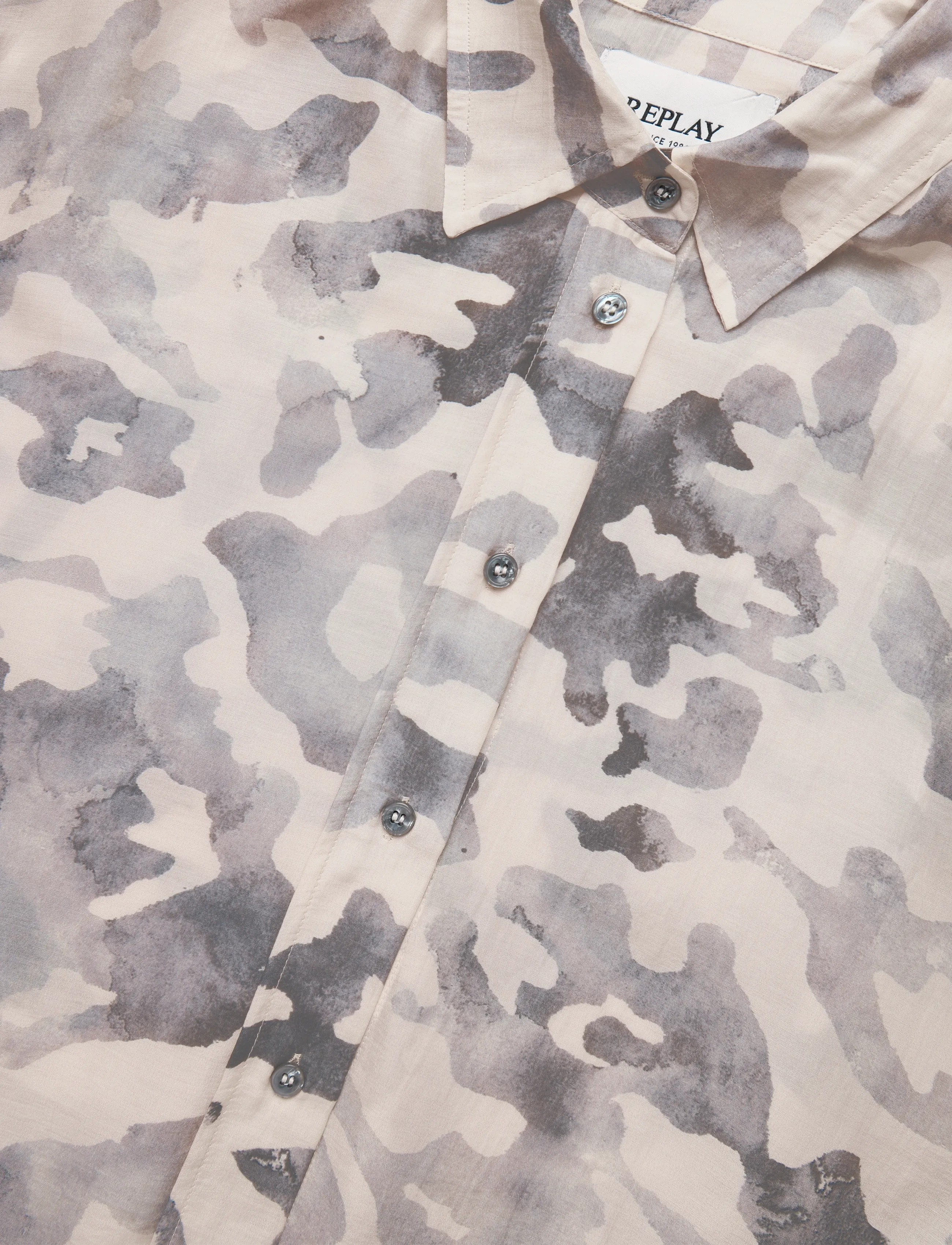 Replay - RELAXED   NATURAL COMPONENT Shirt - multi coloured - 4