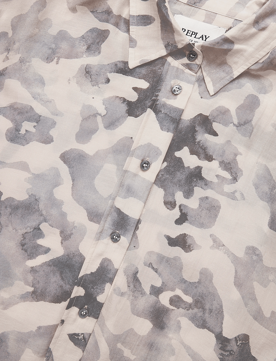 Replay - RELAXED NATURAL COMPONENT Shirt - multi coloured - 4