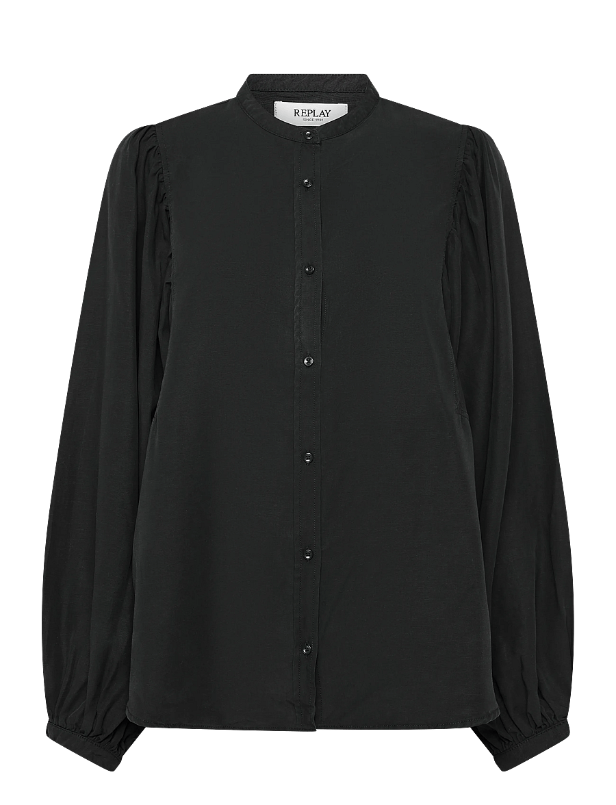 Replay - OVER MIXED COMPONENTS Shirt - black - 1
