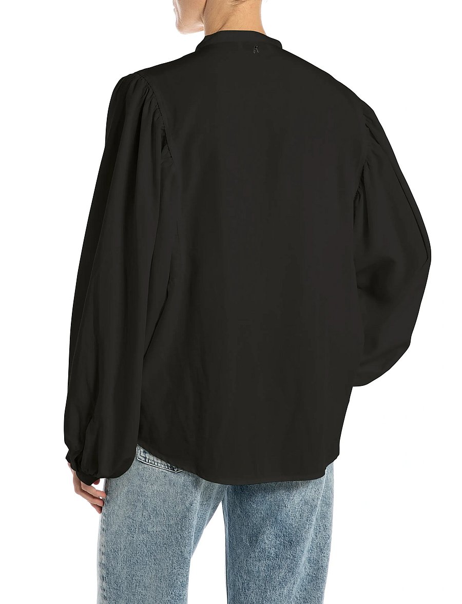 Replay - OVER MIXED COMPONENTS Shirt - black - 3