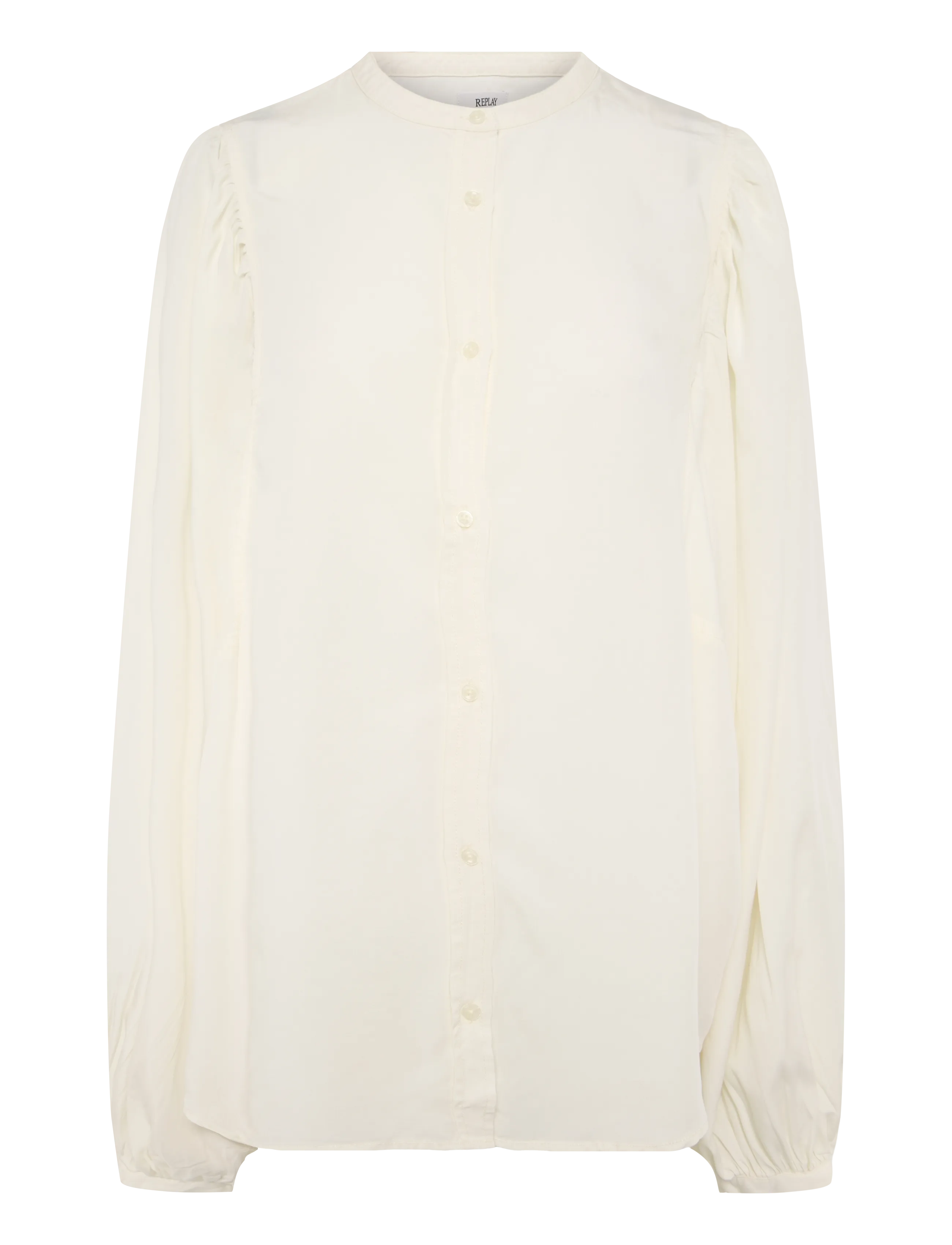 Replay - OVER   MIXED COMPONENTS Shirt - linased särgid - white - 1
