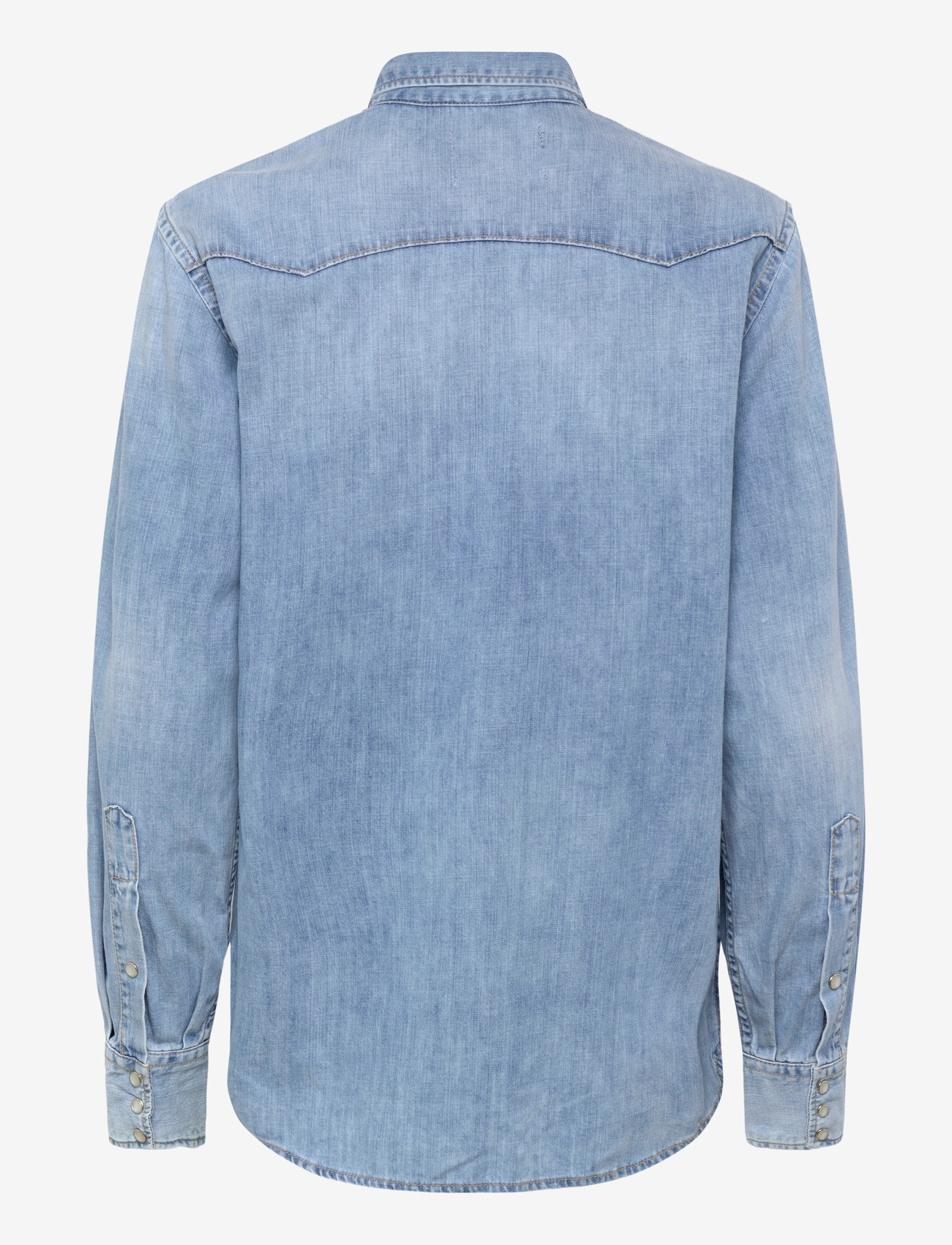Replay - Shirt OVER - teksasärgid - blue - 2