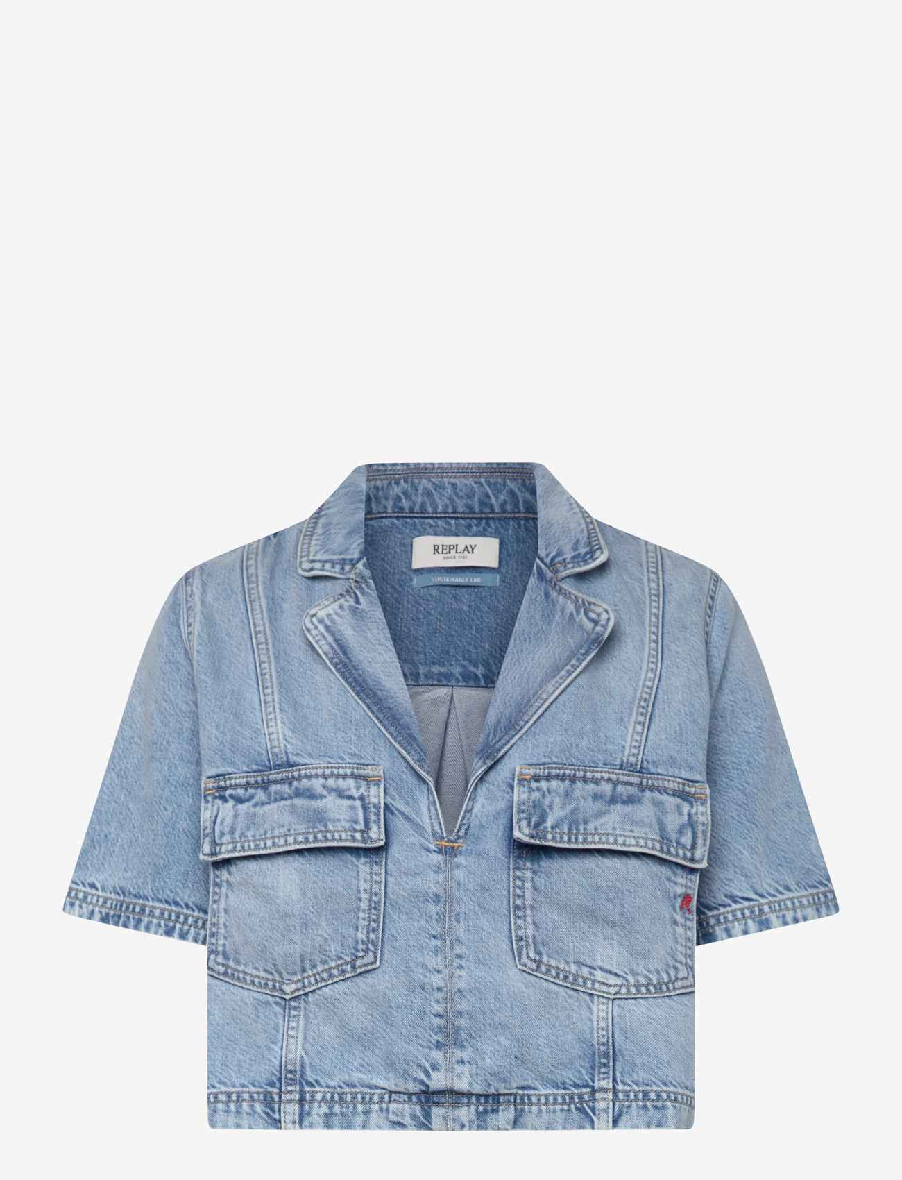 Replay - Shirt COMFORT - denimskjorter - blue - 1