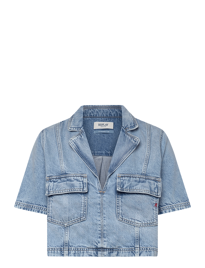 Replay - Shirt COMFORT - denimskjorter - blue - 1