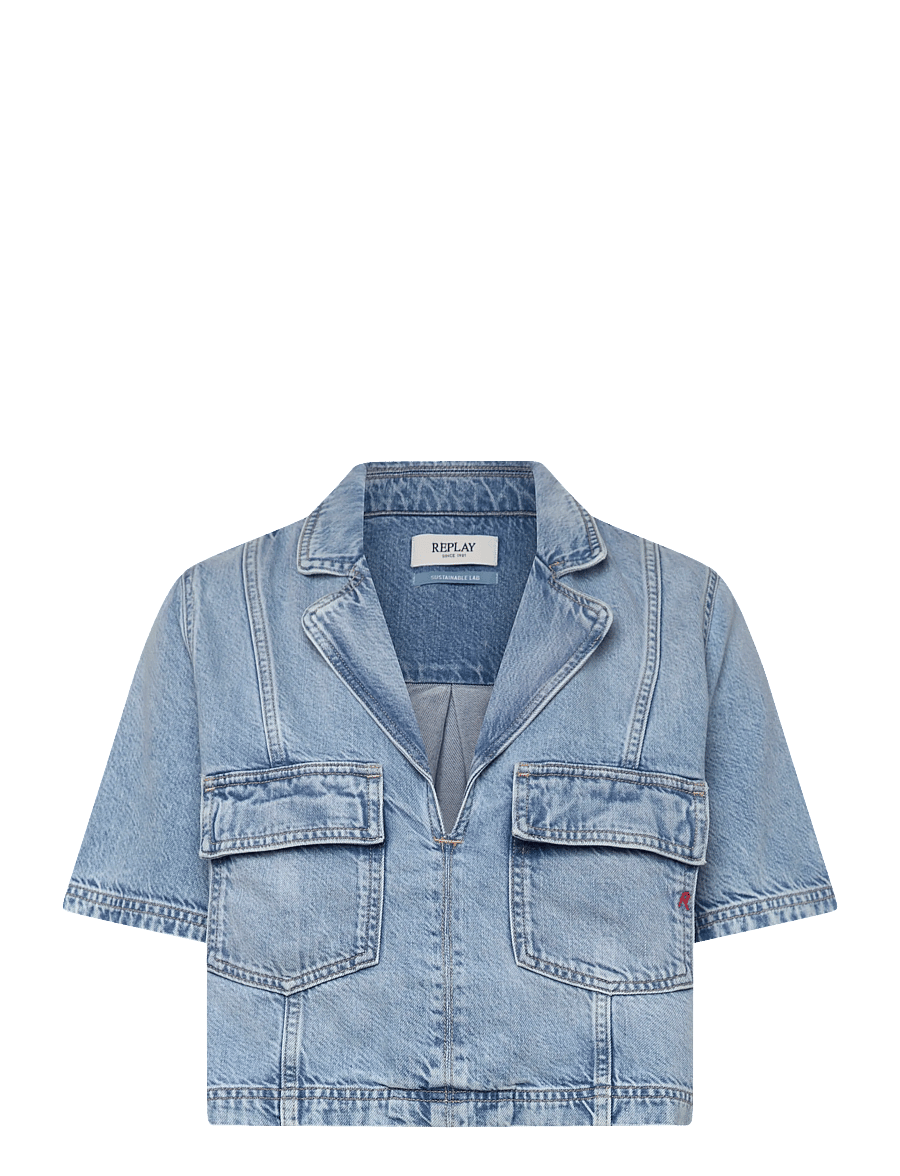 Replay - Shirt COMFORT - denimskjorter - blue - 1