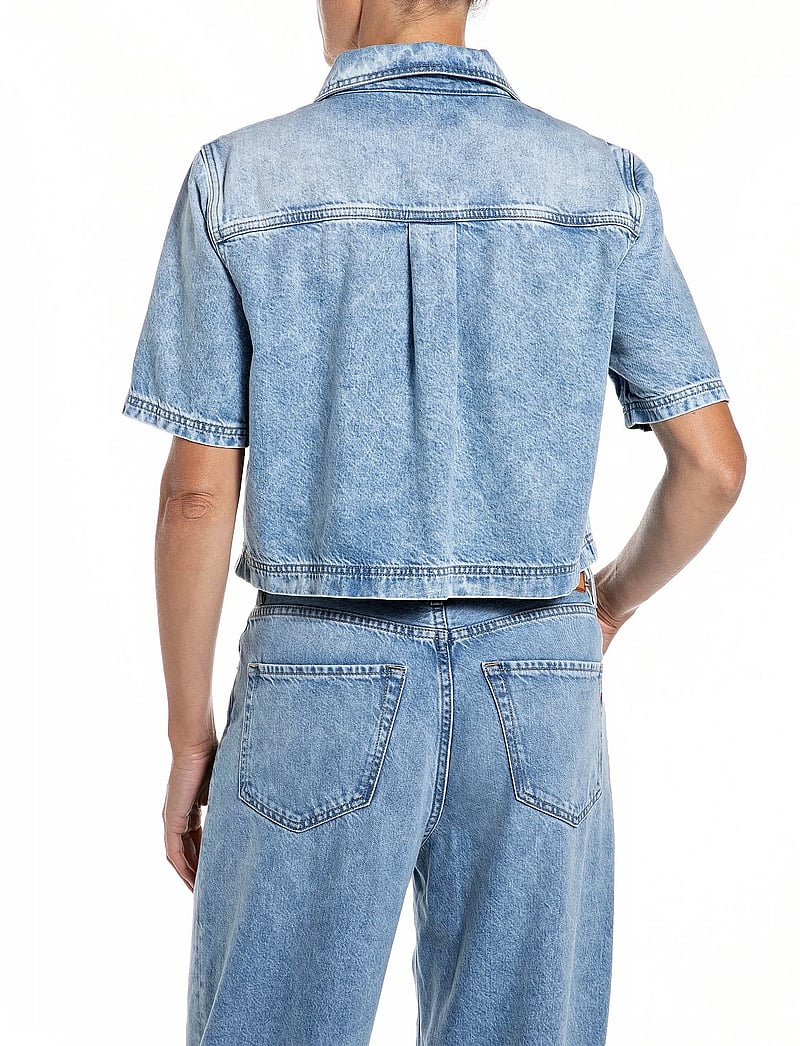 Replay - Shirt COMFORT - denimskjorter - blue - 3