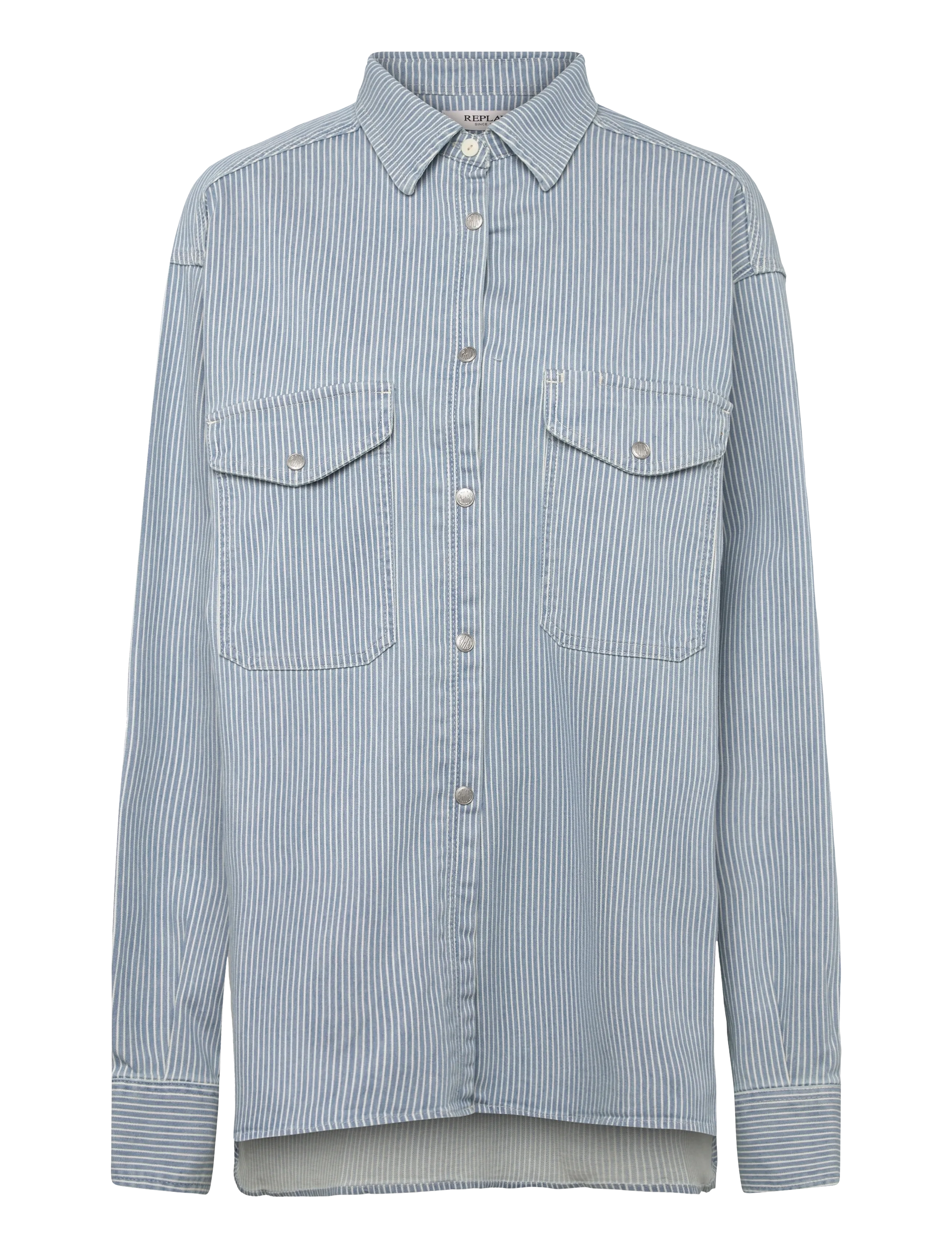 Replay Shirt OVER 9ZERO1 - Replay - MEDIUM BLUE / multi