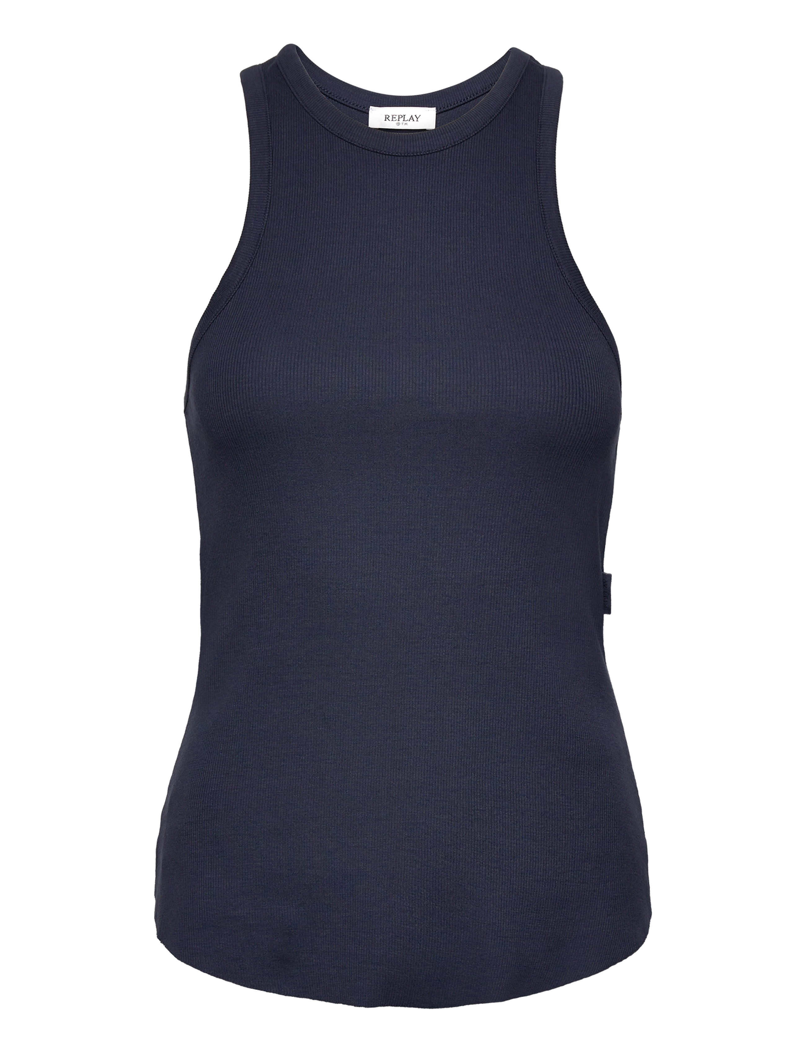 Replay Tank top SLIM - Riided - BLUE / blue