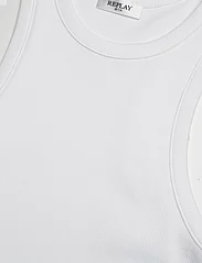 Replay - Tank top SLIM - sleeveless tops - white - 4