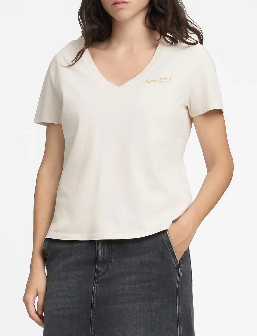 Replay - OVER JERSEY T-Shirt - t-shirts - white - 0