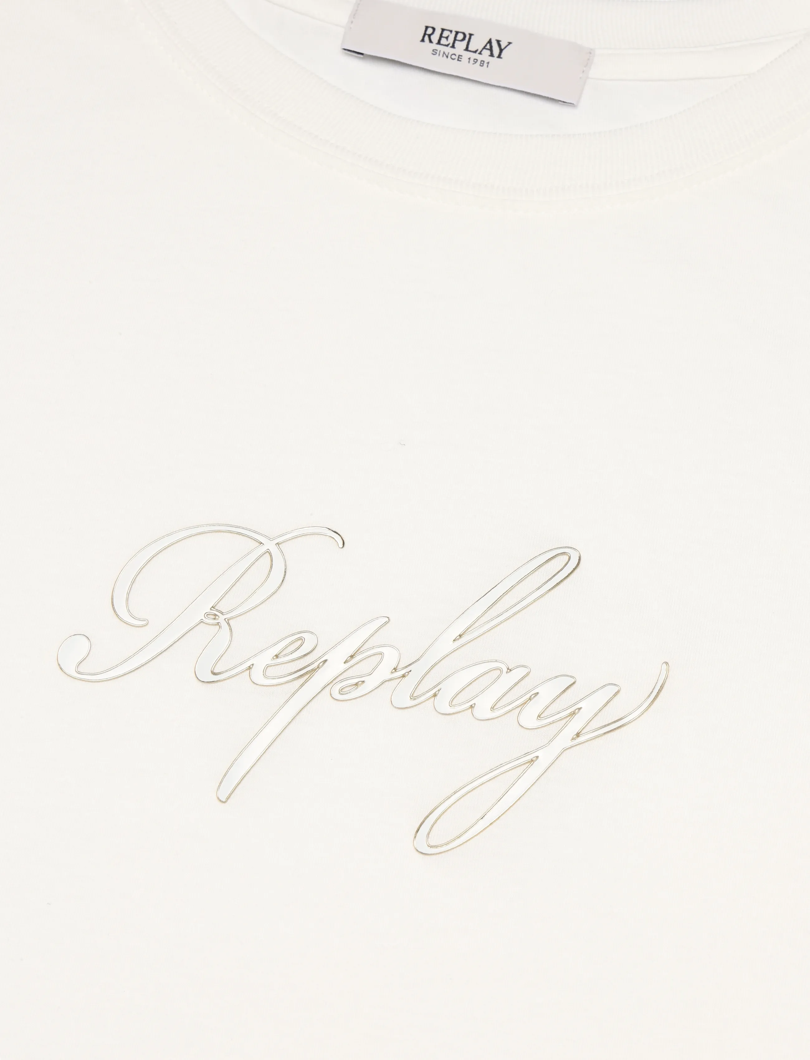 Replay - OVER   JERSEY T-Shirt - white - 4