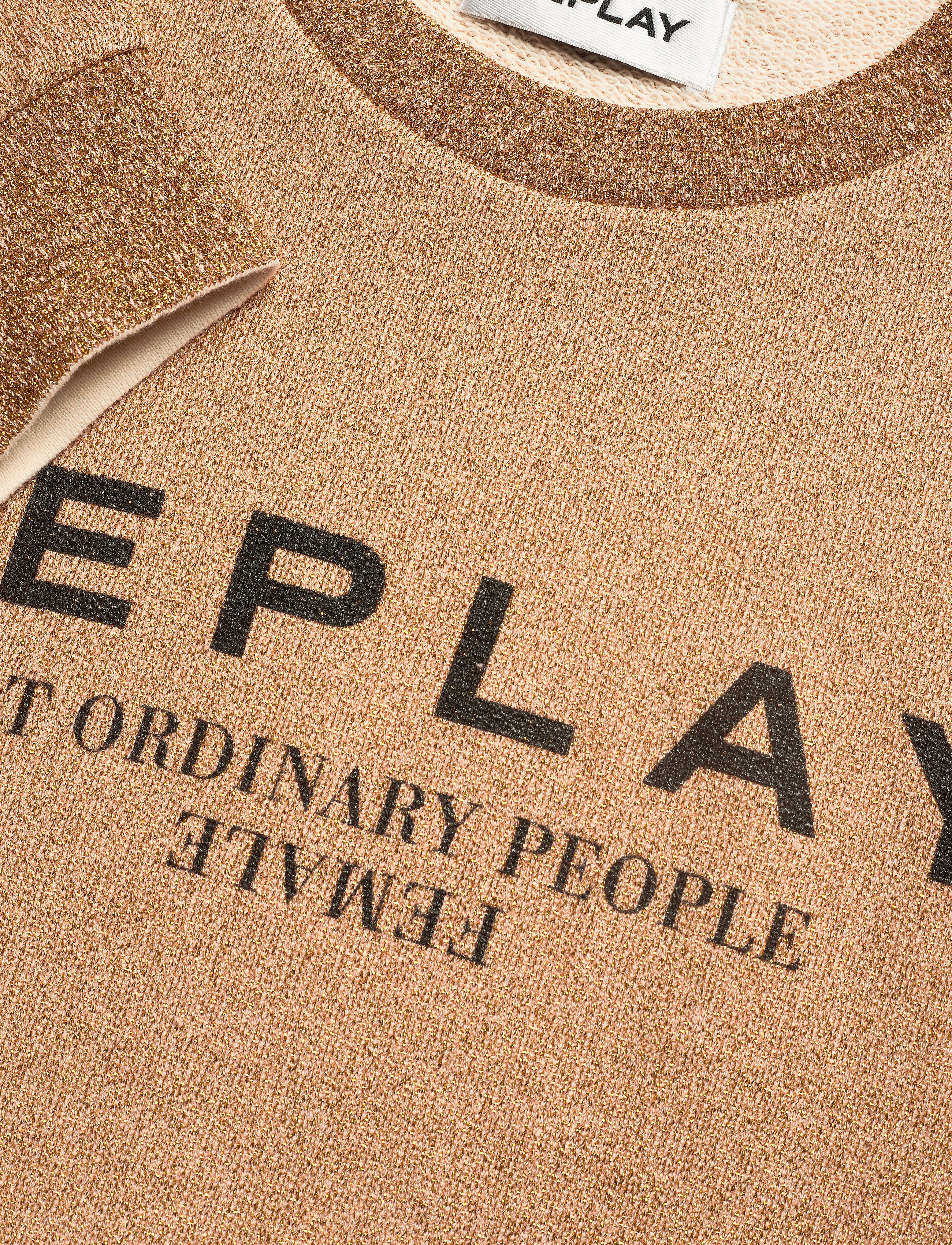 Replay - Sweater - bronze lurex - 2