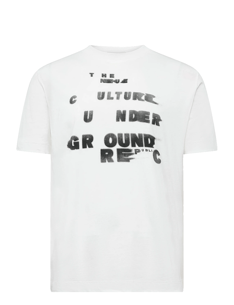 Replay - BOXY JERSEY T-Shirt - t-shirts - white - 1