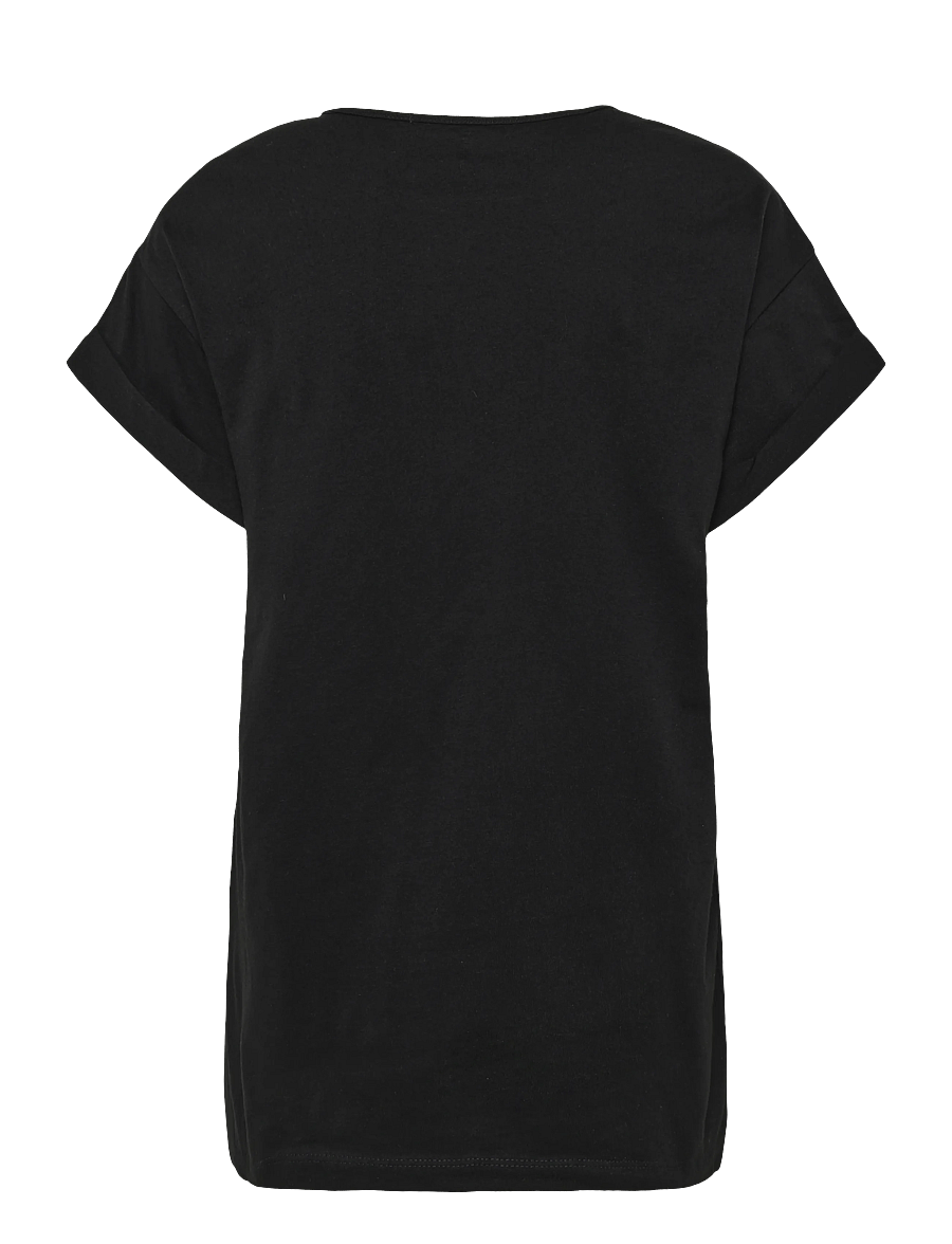 Replay - REGULAR JERSEY T-Shirt BLACK - black - 2