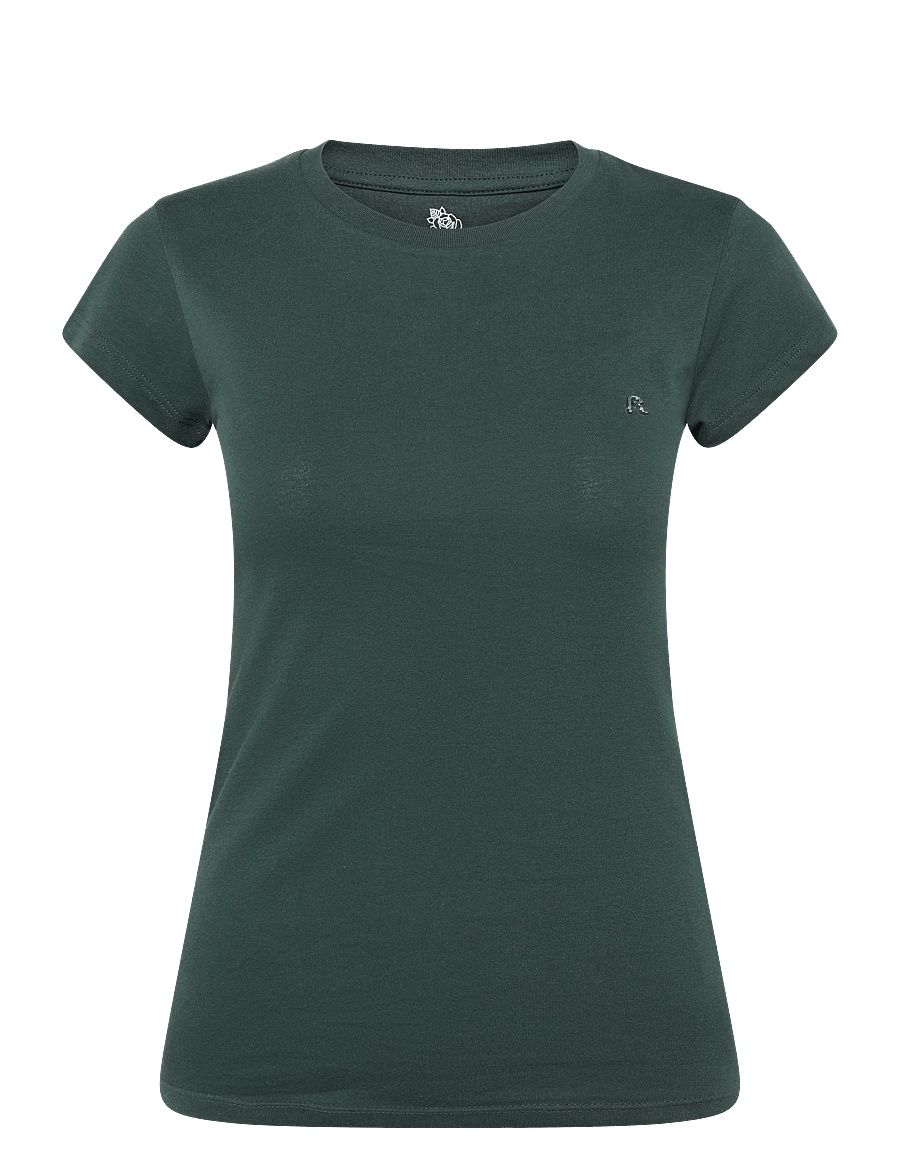 Replay - SKINNY JERSEY T-Shirt - t-shirts - green - 1