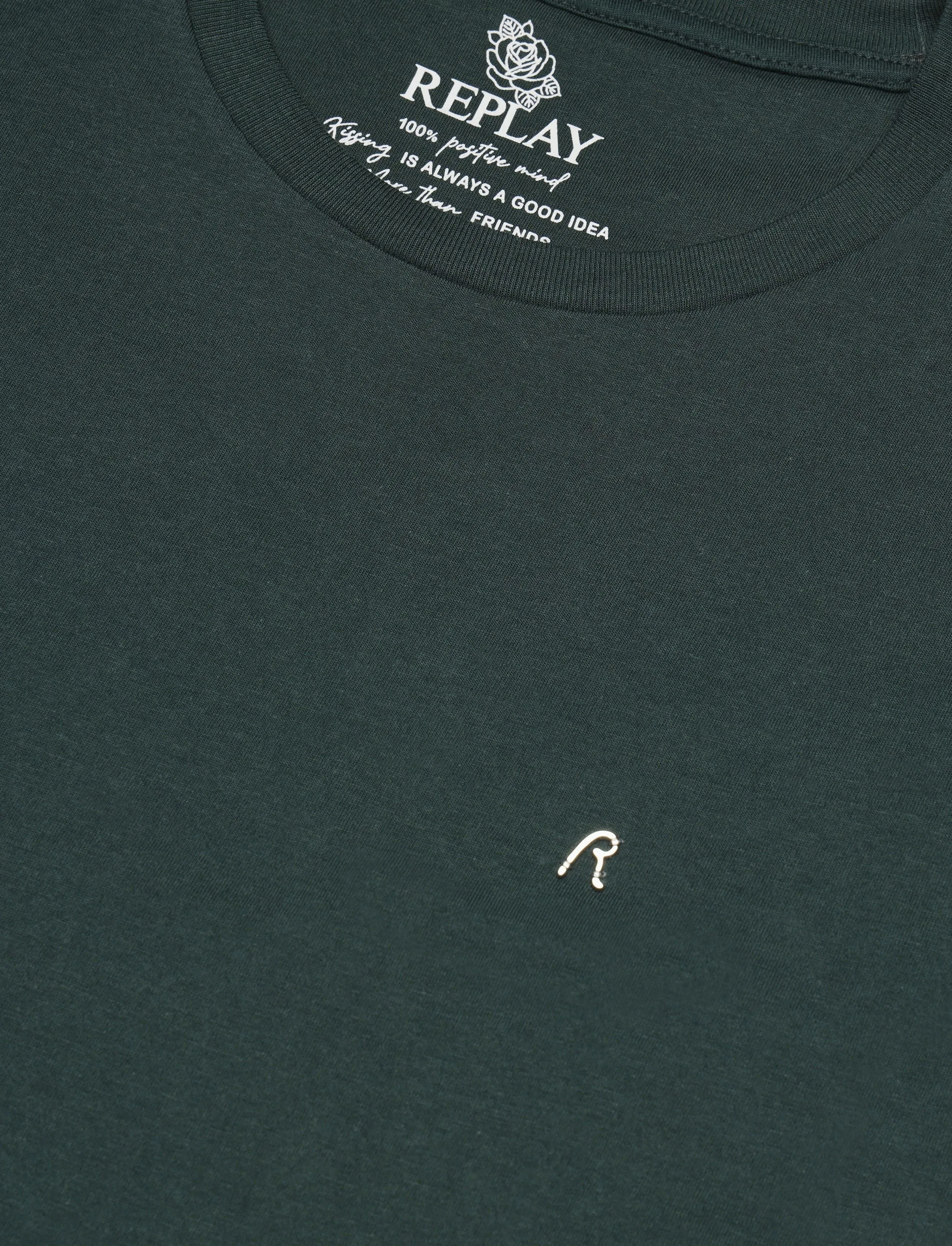 Replay - SKINNY   JERSEY T-Shirt - green - 4