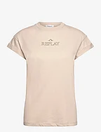 T-Shirt REGULAR PURE LOGO - BEIGE
