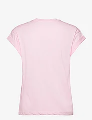 Replay - T-Shirt REGULAR PURE LOGO - mažiausios kainos - pink - 1