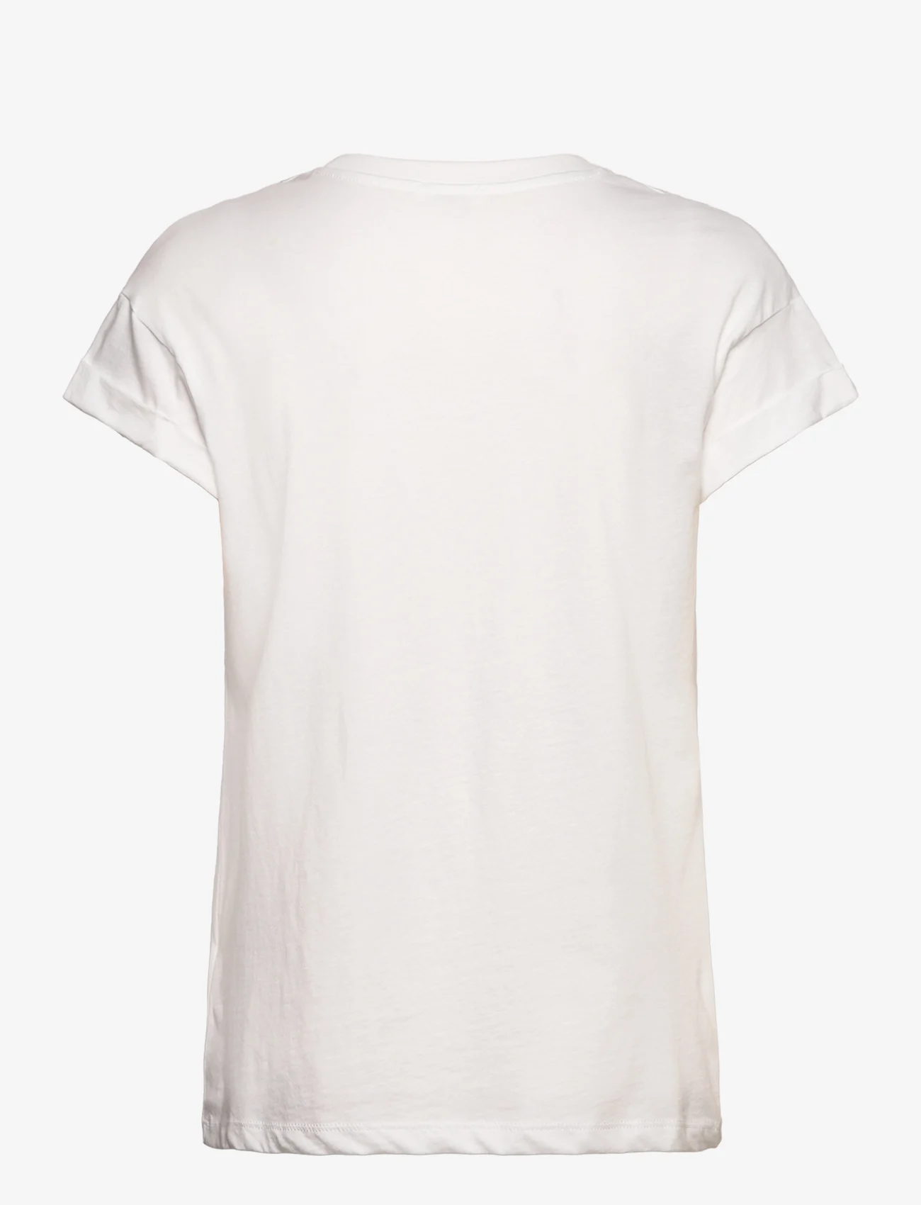 Replay - T-Shirt REGULAR PURE LOGO - mažiausios kainos - white - 1
