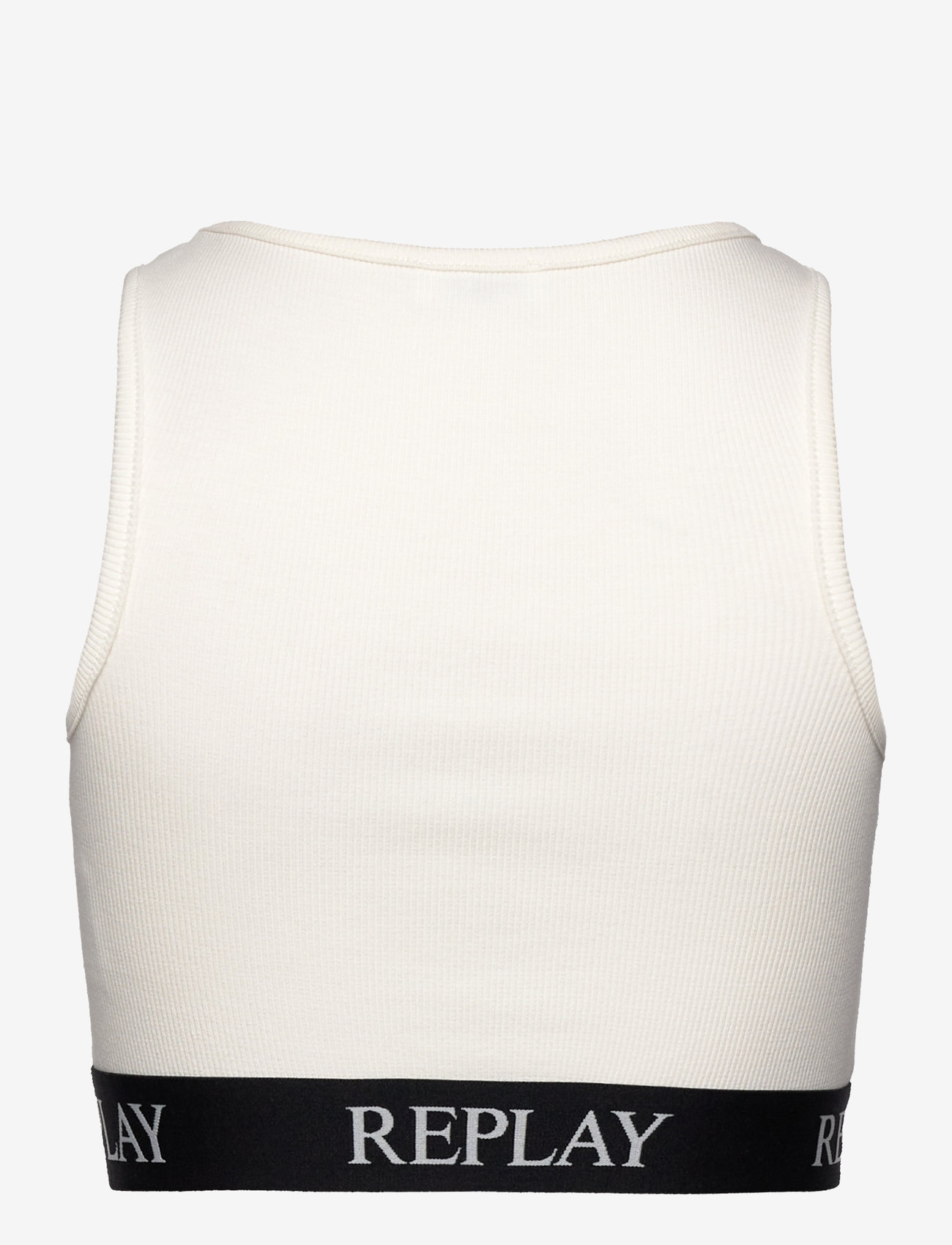 Replay - Top SLIM - cream - 1