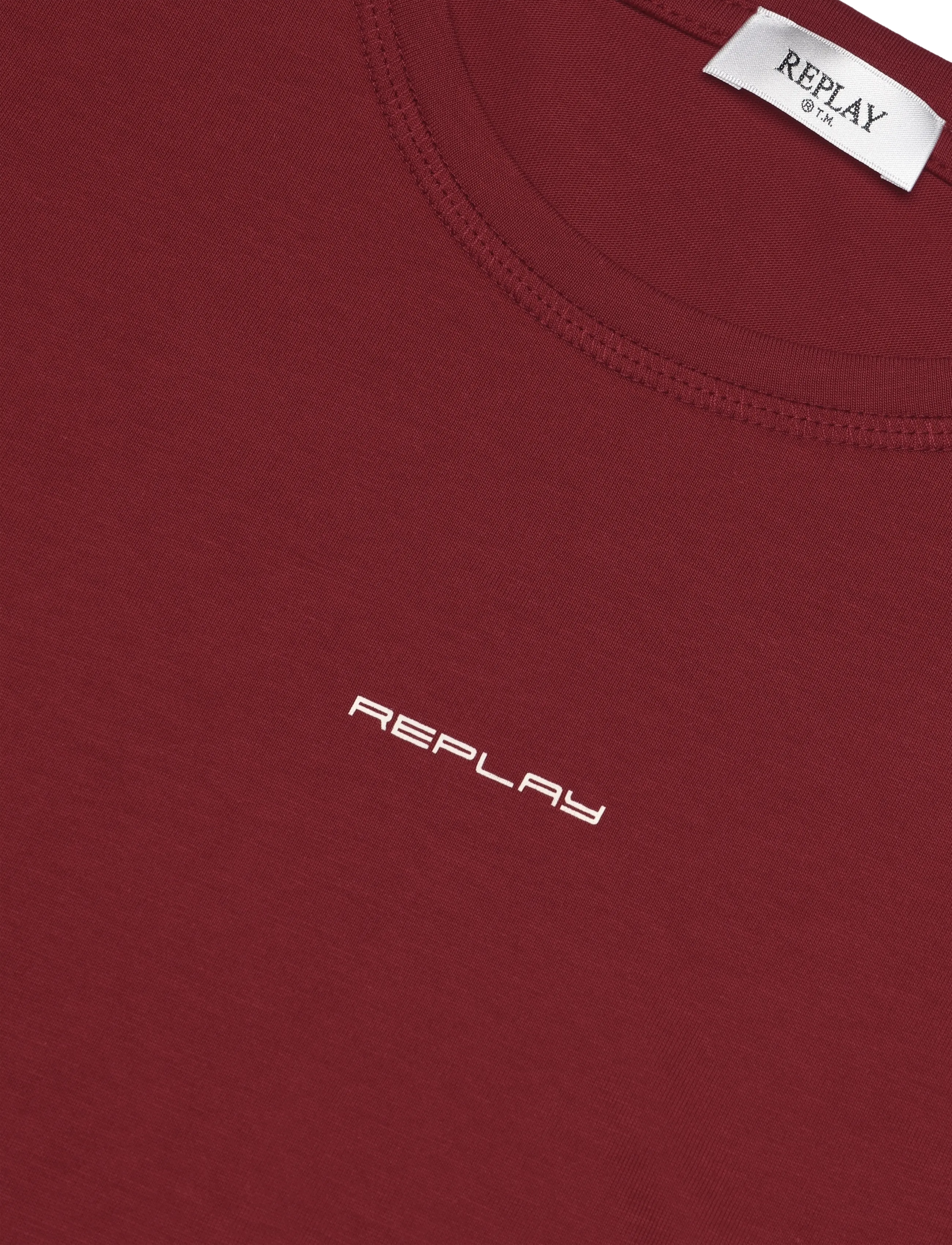 Replay - SLIM   JERSEY T-Shirt - red - 2
