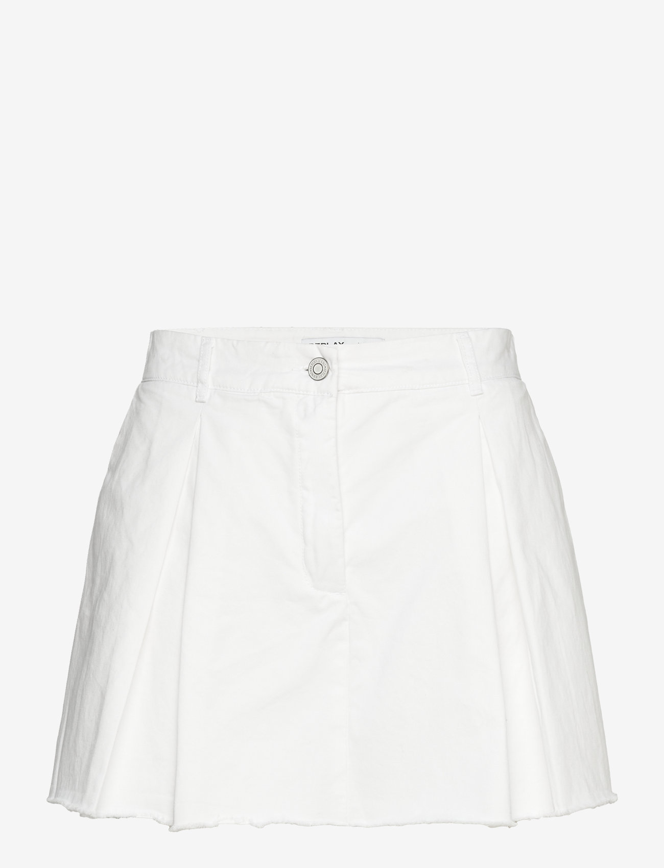 Replay - Shorts TROUSER-SKIRT - casual shorts - white - 1