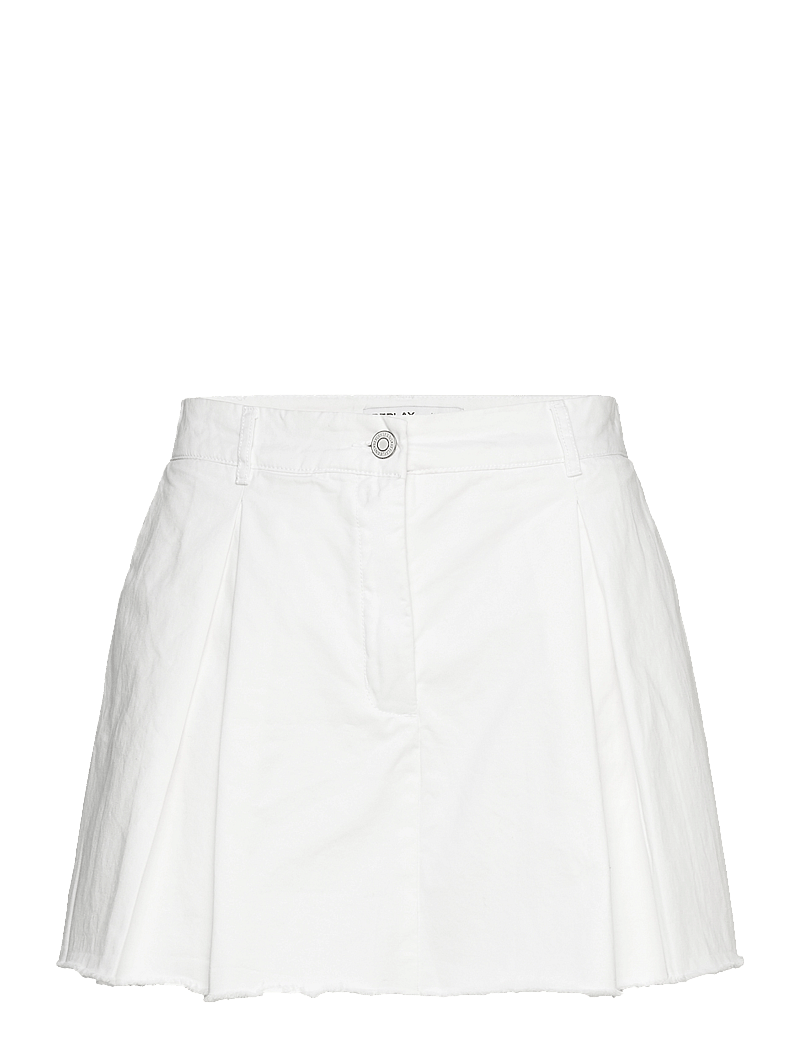 Replay - Shorts TROUSER-SKIRT - casual shorts - white - 1