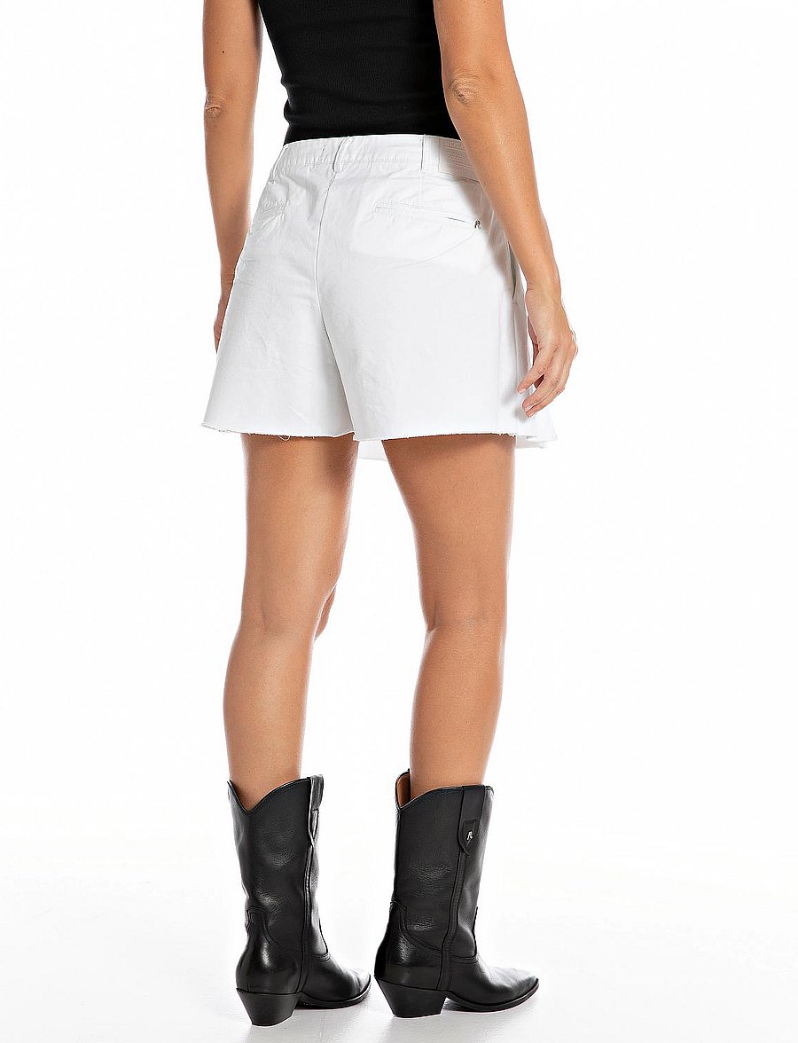 Replay - Shorts TROUSER-SKIRT - freizeitshorts - white - 3