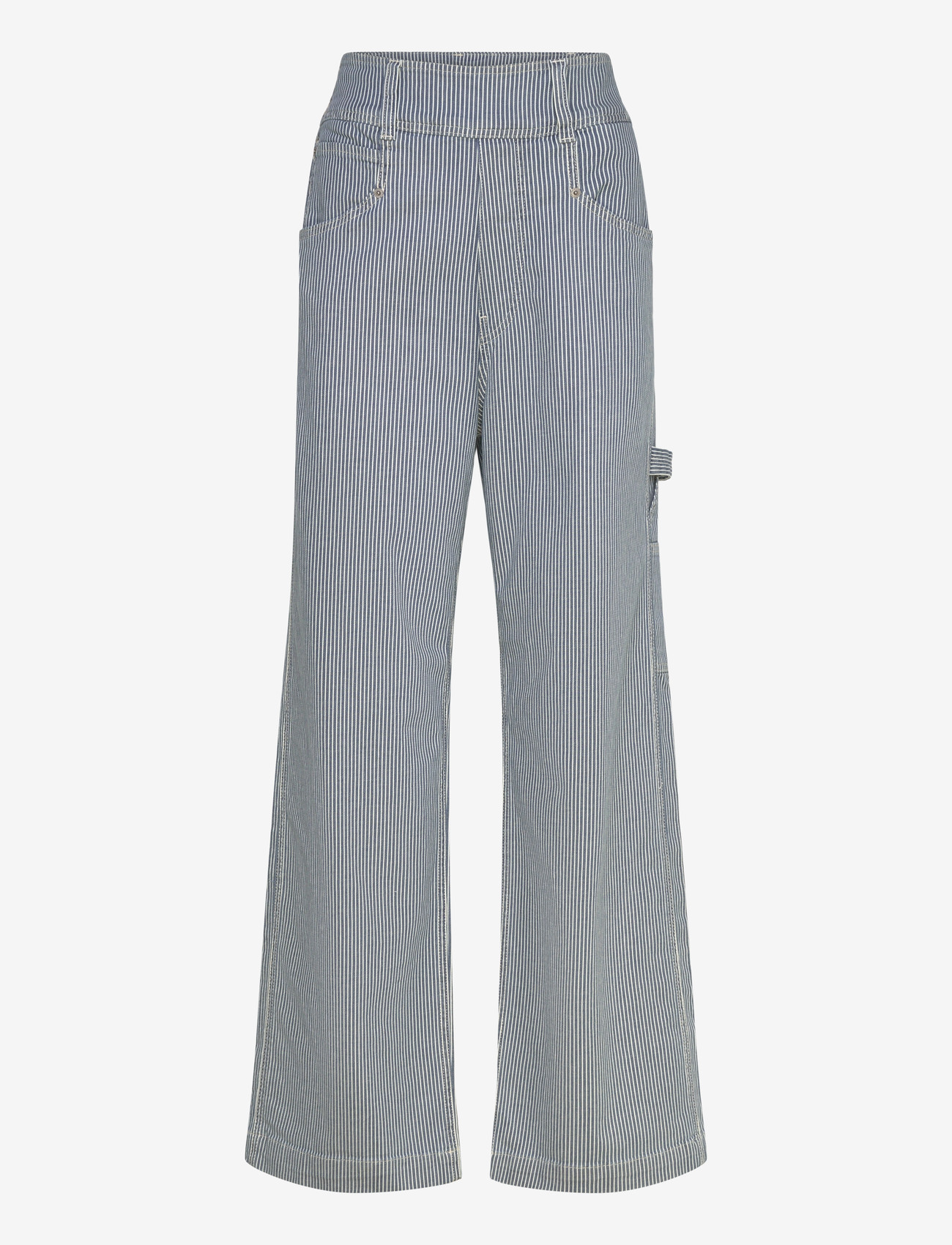Replay - Trousers WIDE LEG - wide leg jeans - dark blue - 1