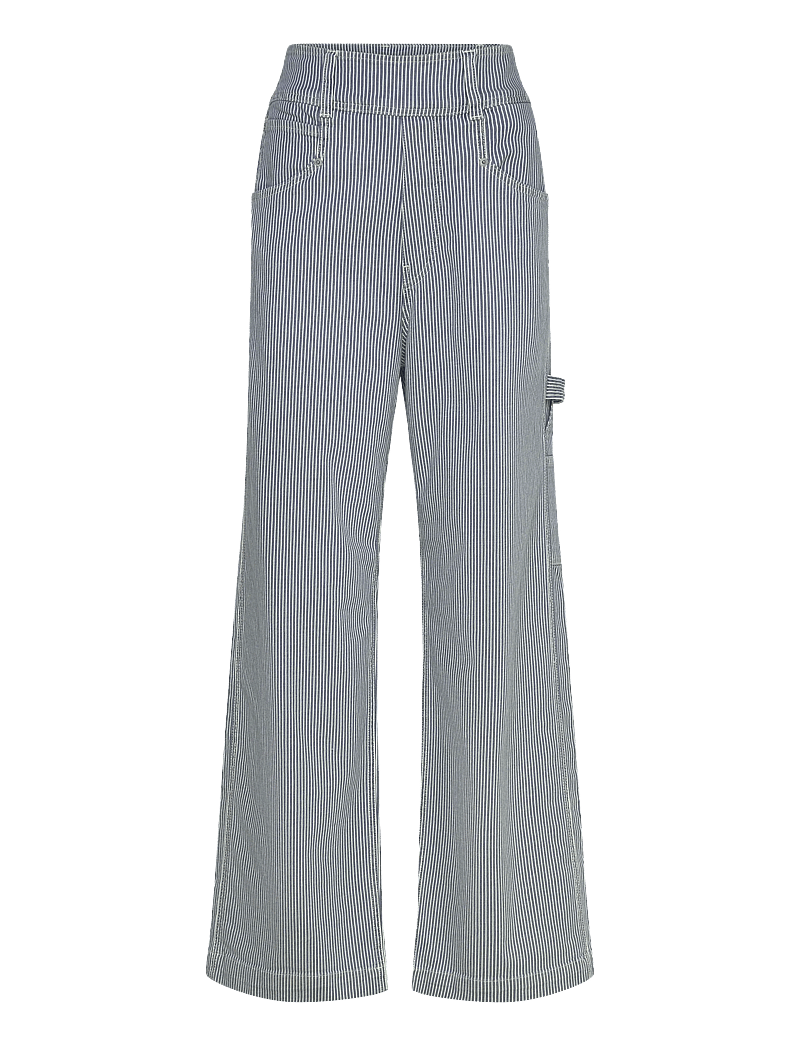 Replay - Trousers WIDE LEG - wide leg jeans - dark blue - 1