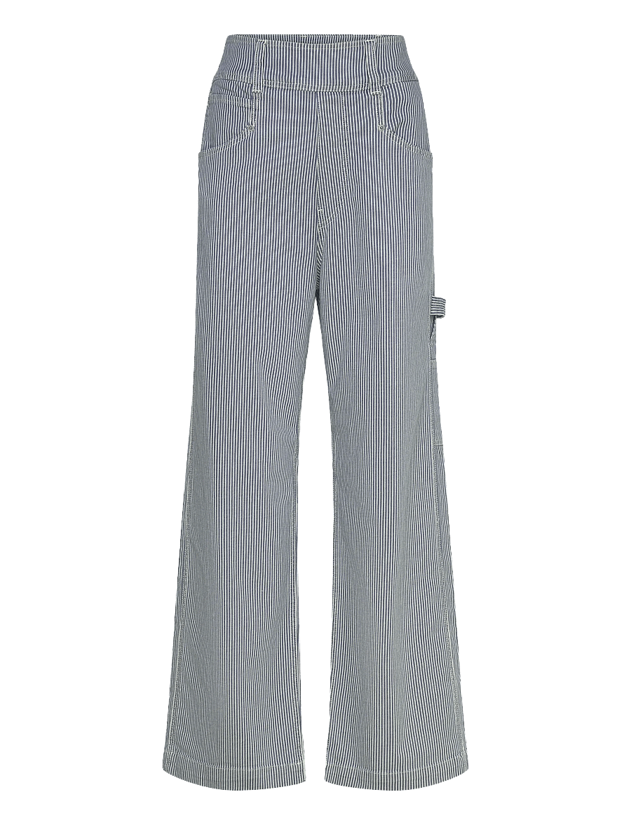 Replay - Trousers WIDE LEG - hosen mit weitem bein - dark blue - 1