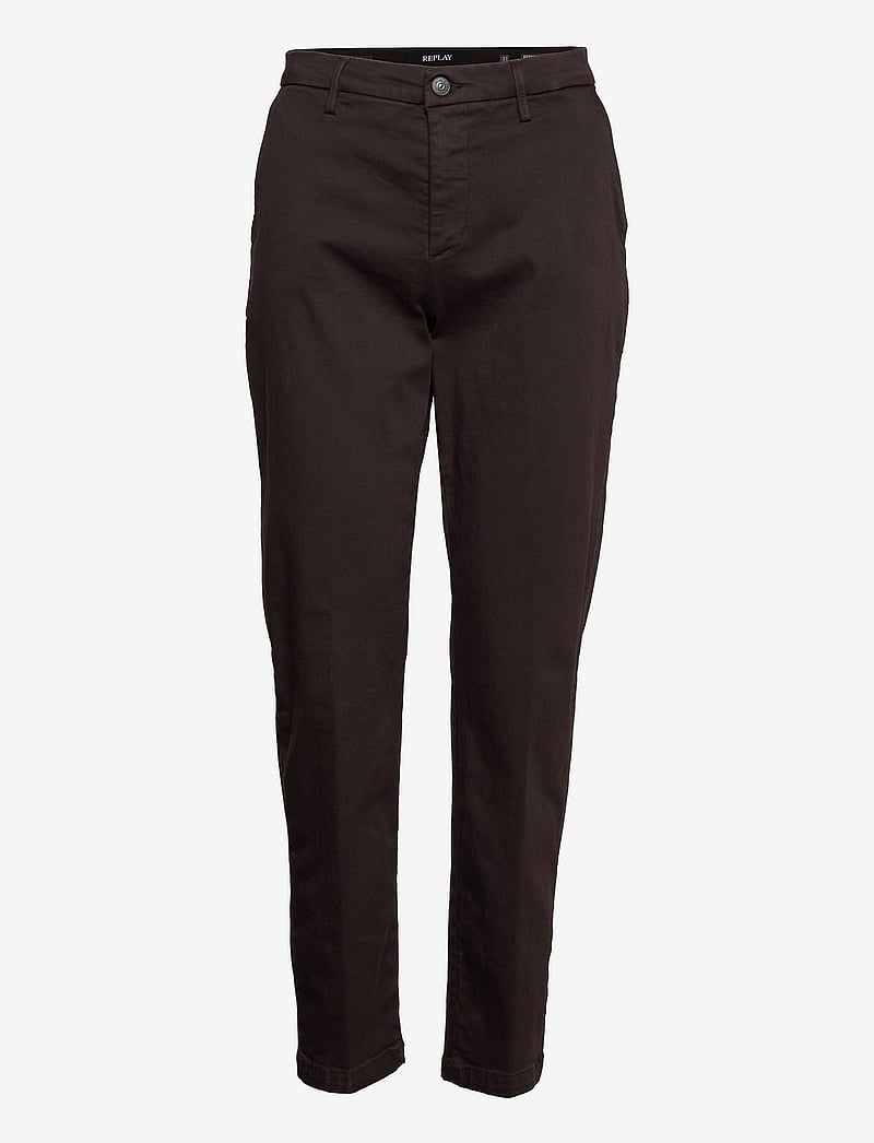 Replay - BETTIE - chinos - deep brown - 0