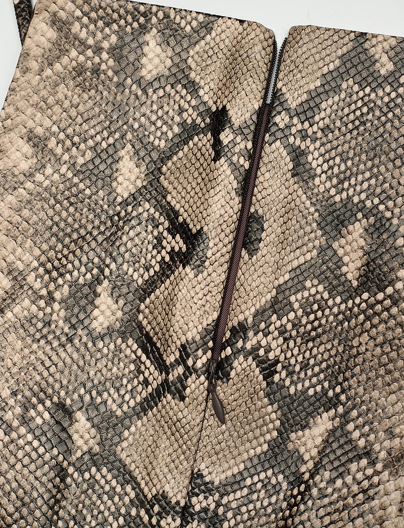 Replay - Dress SHORT DRESS - festklänningar - brown - 5