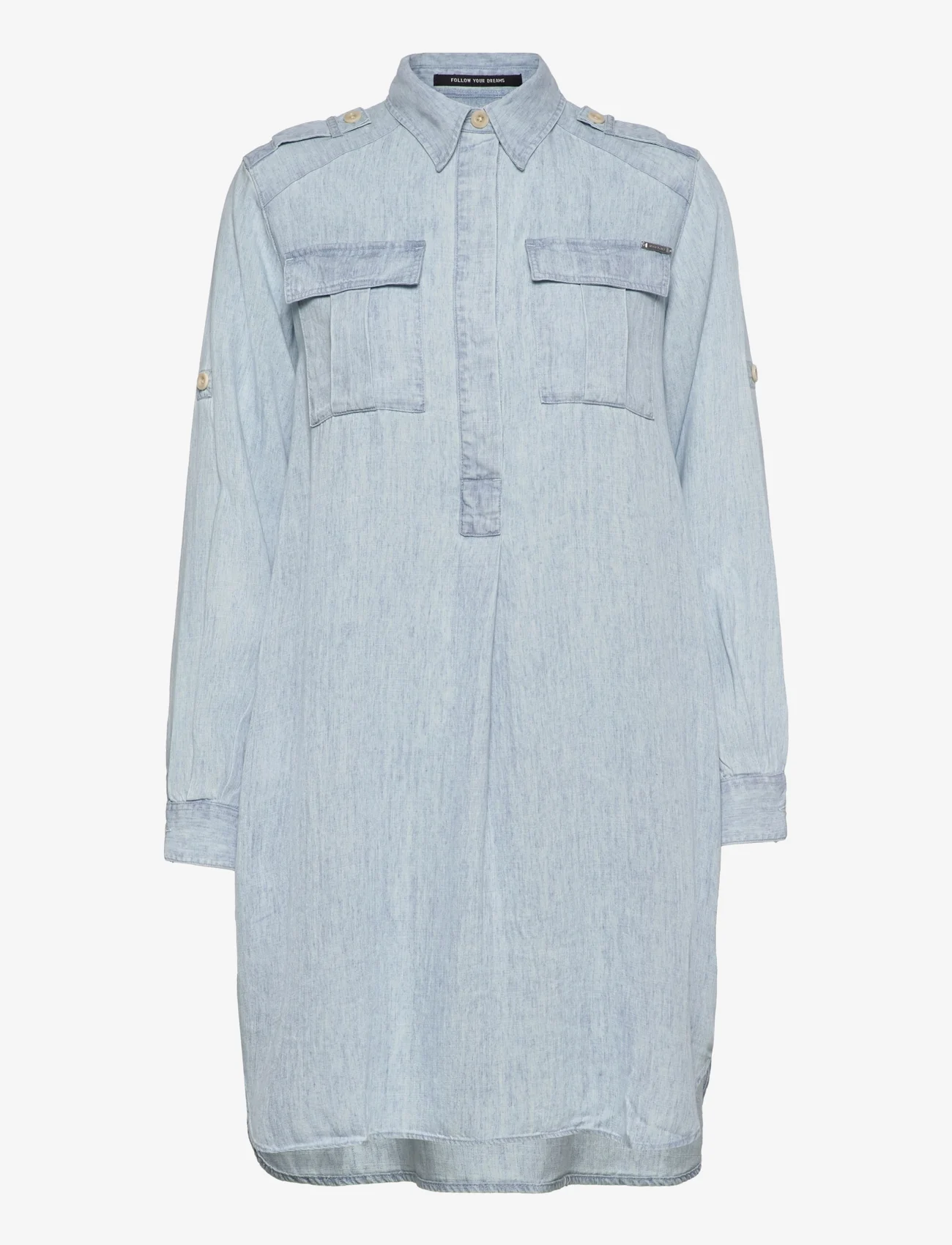 Replay - Dress - shirt dresses - light blue - 0