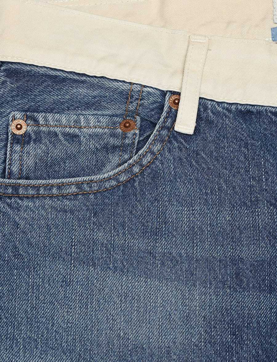 Replay - W9Z1 STRAIGHT 9Z1 ECO PLUS Sustainable DENIM Trousers - straight jeans - blue - 5