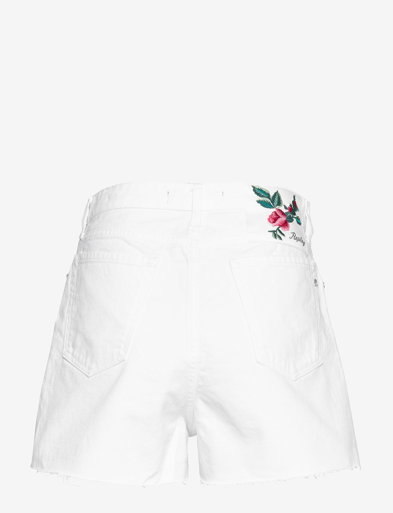 Replay - Shorts - jeansowe szorty - white - 1
