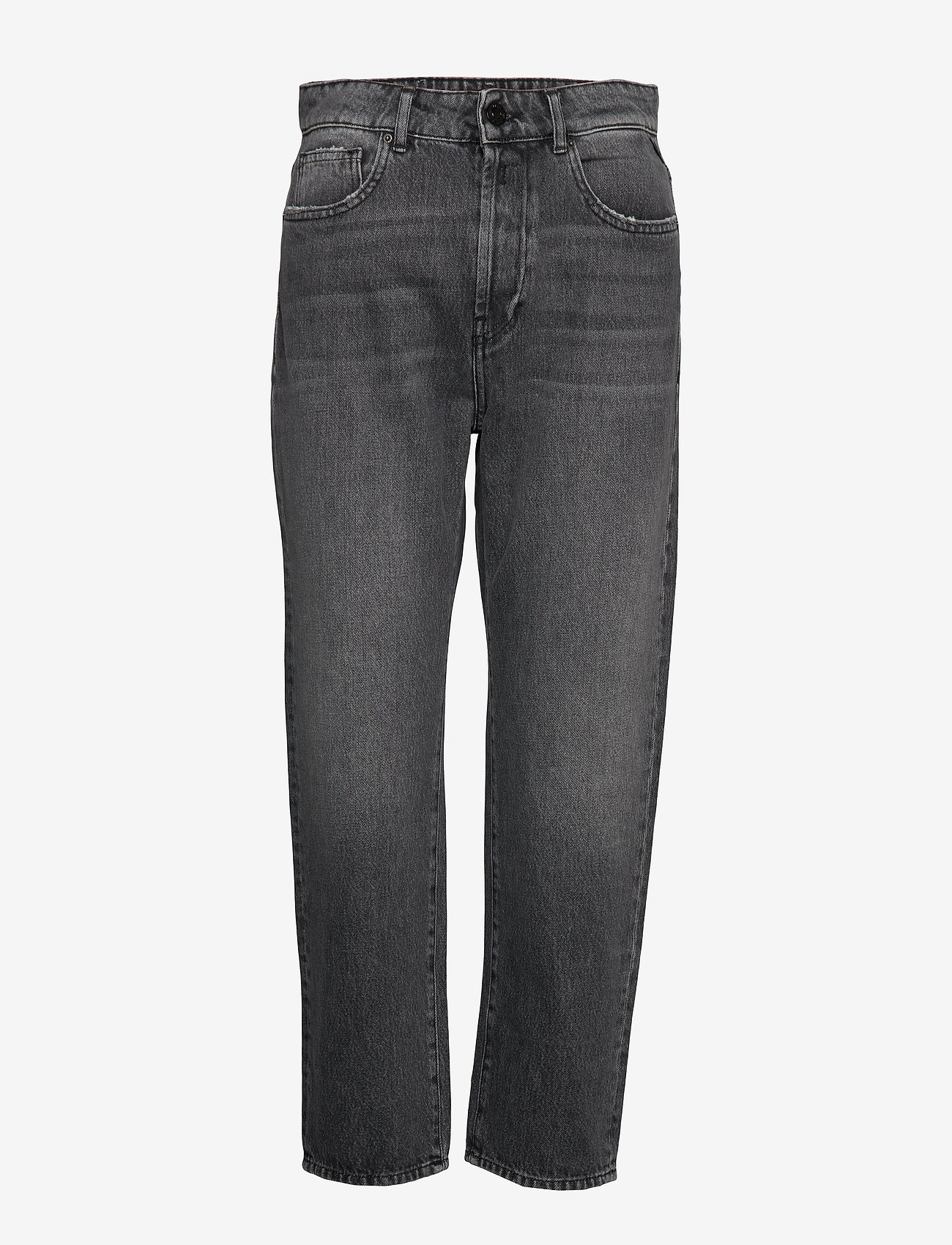 Replay - Trousers - džinsa bikses ar taisnām starām - dark grey - 0