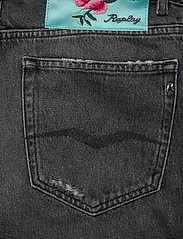 Replay - Trousers - tiesaus kirpimo džinsai - dark grey - 4
