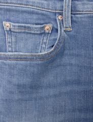 Replay - REYNE Trousers HIGH WAIST WIDE LEG - spodnie szerokie - blue - 2