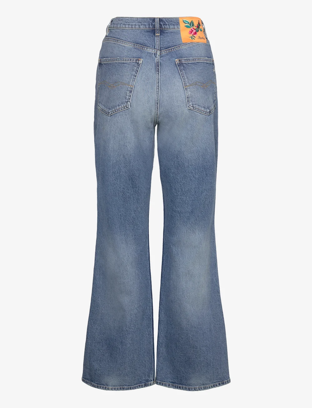 Replay - TEIA Trousers BOOTCUT Rose Label Pack - utsvängda jeans - blue - 2