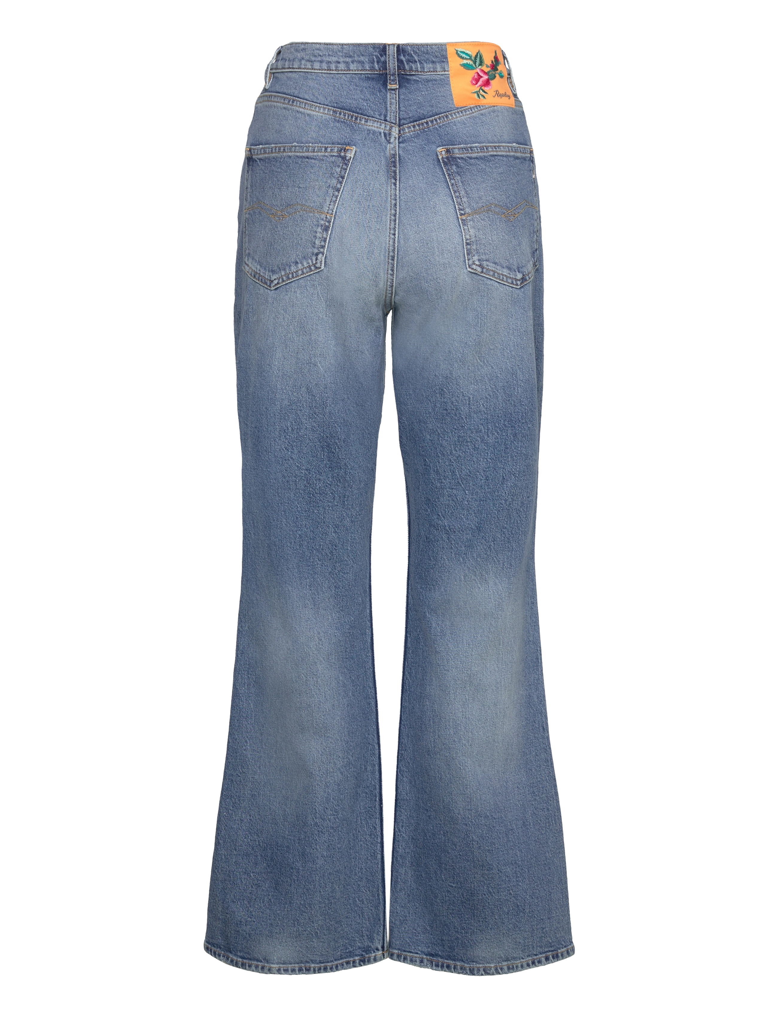 Replay - TEIA Trousers BOOTCUT Rose Label Pack - flared jeans - blue - 2