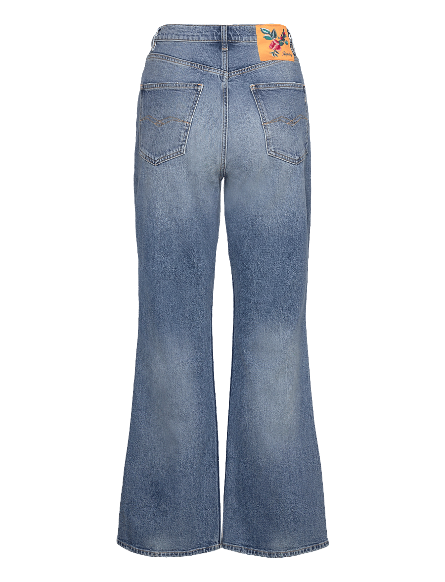 Replay - TEIA Trousers BOOTCUT Rose Label Pack - utsvängda jeans - blue - 2