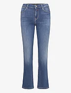 ZOLIE Trousers STRAIGHT LEG HIGH WAIST X-LITE - BLUE
