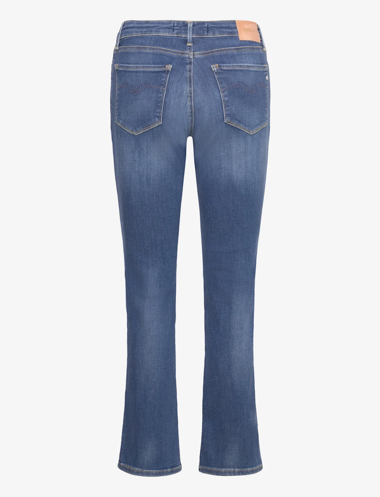 Replay - ZOLIE Trousers STRAIGHT LEG HIGH WAIST X-LITE - džinsa bikses ar zvanveida starām - blue - 1