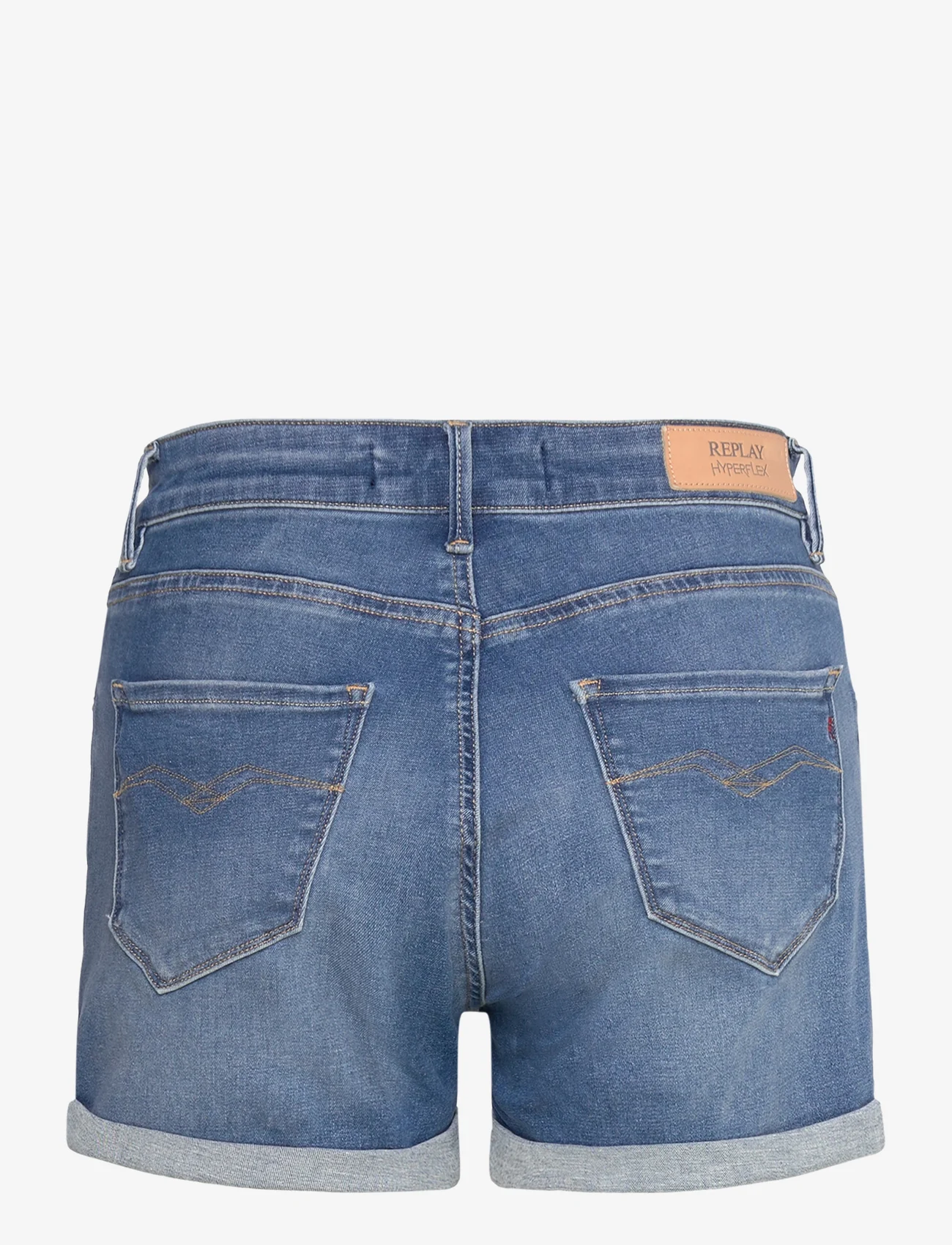 Replay - DINAH Shorts  HYPERFLEX ORIGINAL - korte jeansbroeken - blue - 1