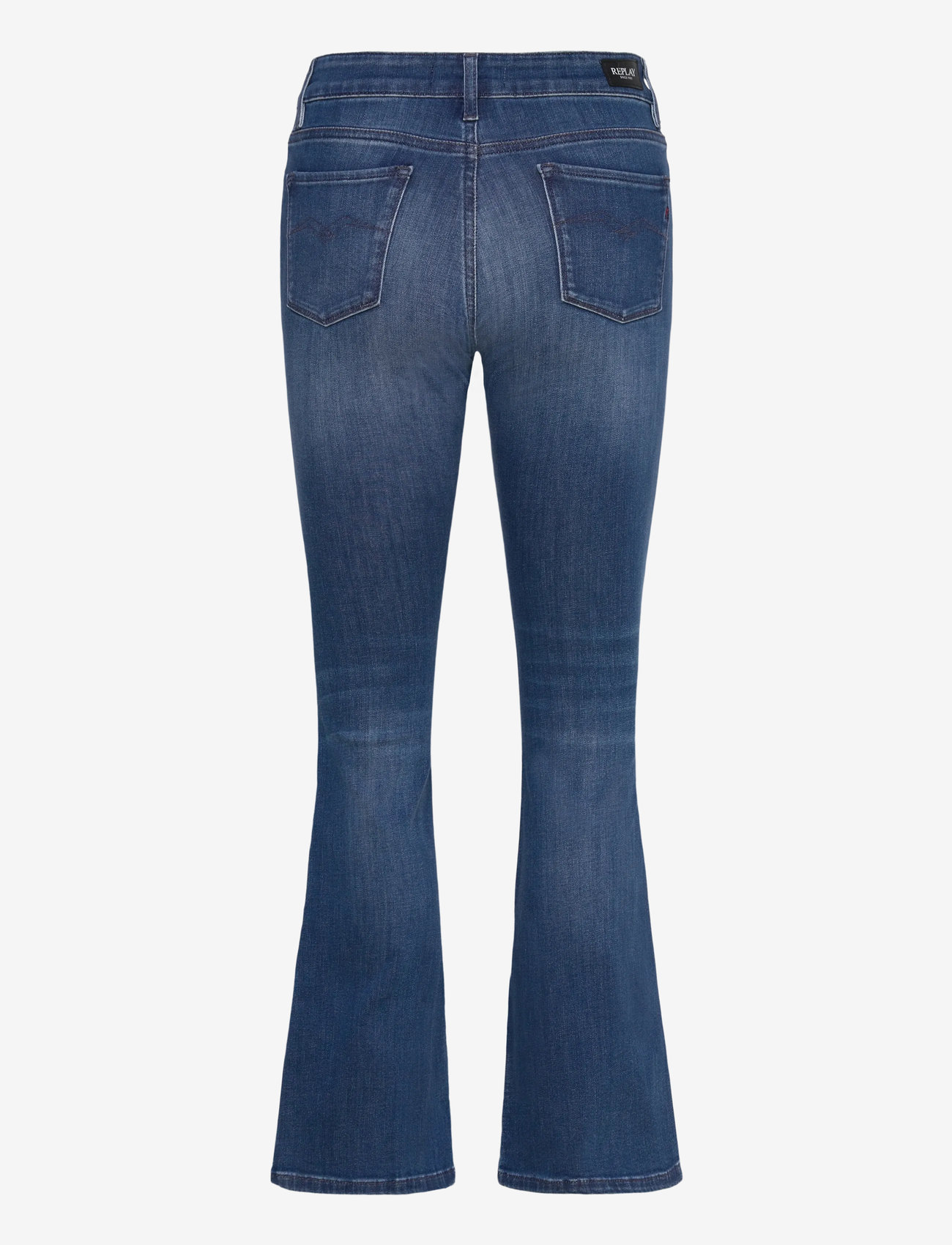 Replay - JOELLA Trousers FLARE REGULAR WAIST 99 Denim - utsvängda jeans - blue - 2