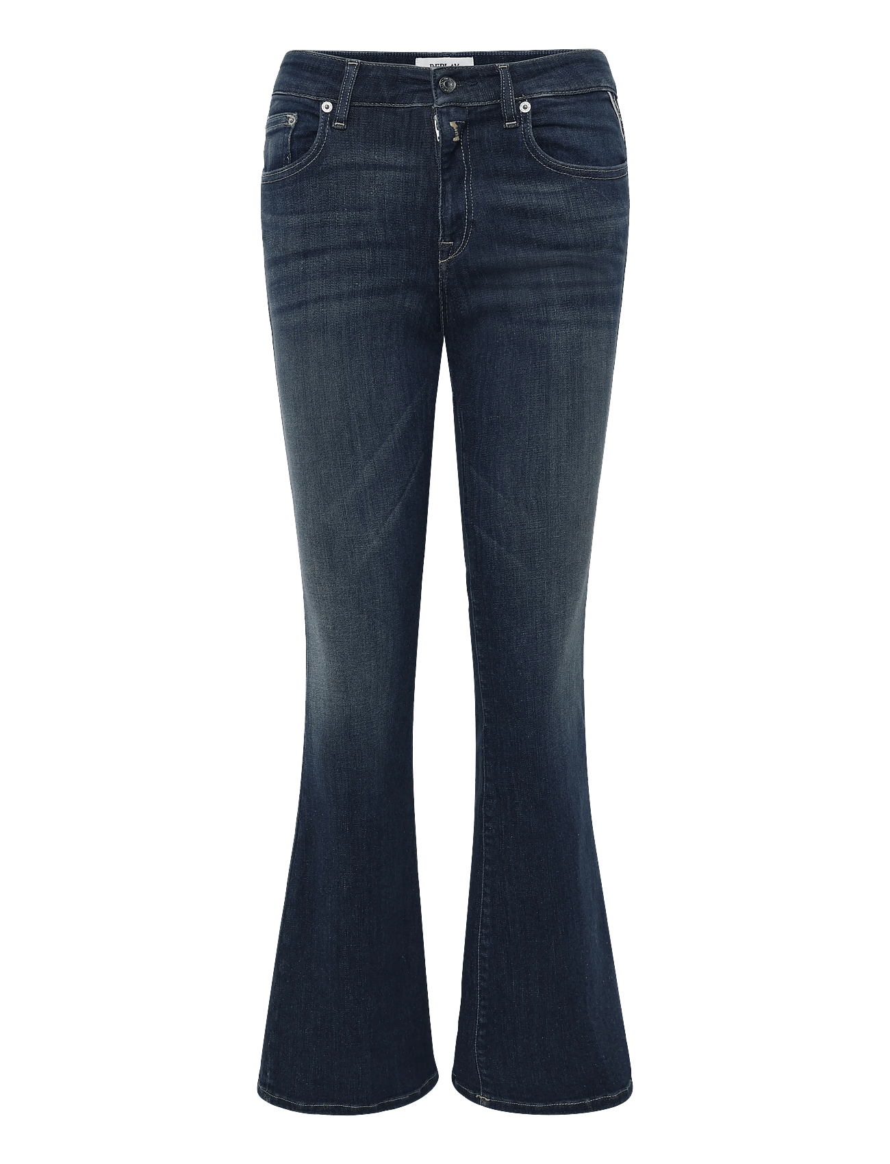 Replay | Joella Flare Regular Waist Sustainable Denim Trousers | 29 x 34