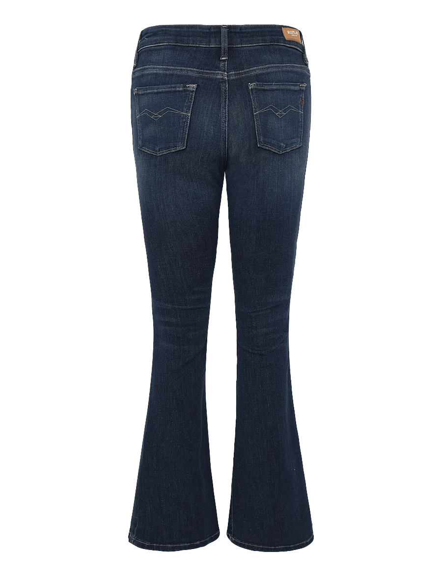 Replay - JOELLA FLARE REGULAR WAIST Sustainable DENIM Trousers - jeans évasés - blue - 2
